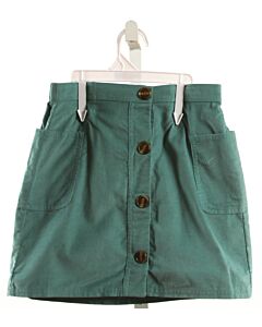LITTLE ENGLISH  GREEN CORDUROY   SKIRT