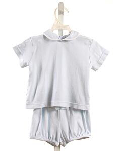 LULLABY SET  LT BLUE  GINGHAM  2-PIECE OUTFIT