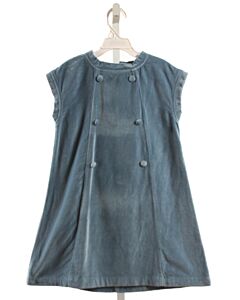 GRACE & JAMES  BLUE VELVET   PARTY DRESS