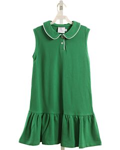 LITTLE ENGLISH  GREEN    KNIT DRESS