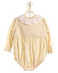 HANNAH KATE  PALE YELLOW CORDUROY   BUBBLE WITH RUFFLE