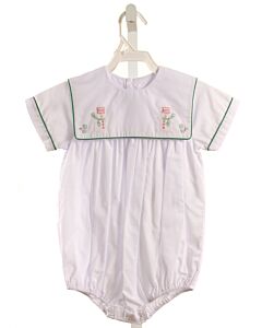 AURALUZ  WHITE   EMBROIDERED BUBBLE