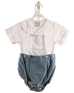 GRACE & JAMES  BLUE VELVET   DRESSY BUBBLE