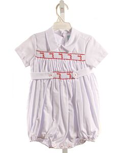 ELIZABETH LAYNE HEIRLOOM  WHITE   SMOCKED BUBBLE