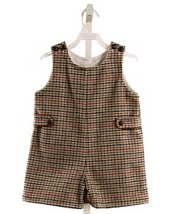 SAL & PIMENTA  BROWN  PLAID  JON JON