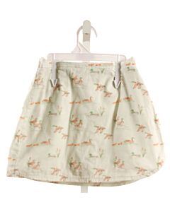 HANNAH KATE LT GREEN PRINT SKORT