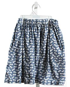 CREWCUTS  CHAMBRAY   PRINTED DESIGN SKIRT