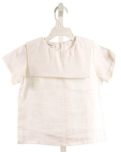 JACK & TEDDY  WHITE LINEN   SHIRT-SS