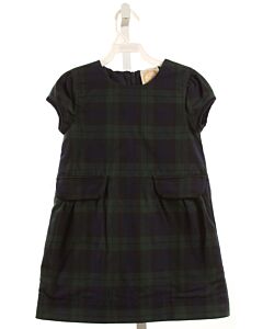 THE BEAUFORT BONNET COMPANY  FOREST GREEN  PLAID  DRESS