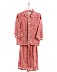 PETITE PLUME  RED  GINGHAM  LOUNGEWEAR