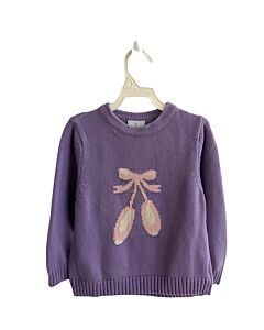 LITTLE ENGLISH  PURPLE    SWEATER