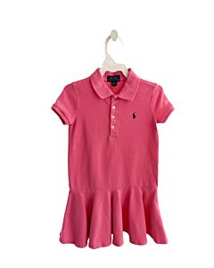 POLO BY RALPH LAUREN  PINK    KNIT DRESS
