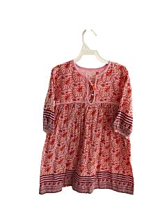 PINK CHICKEN  PINK  FLORAL  DRESS