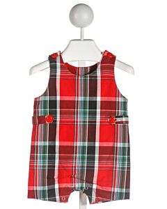 ME ME  RED  PLAID  JON JON/ SHORTALL 
