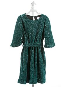 GABBY  GREEN   SEQUINED PARTY DRESS 