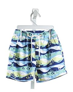 BLUE QUAIL  MULTI-COLOR  SWIM TRUNKS