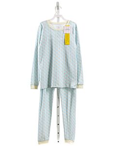 JAMES & LOTTIE  LT BLUE  PRINT  LOUNGEWEAR