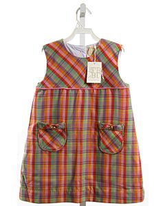 THE BEAUFORT BONNET COMPANY  MULTI-COLOR  PLAID  DRESS