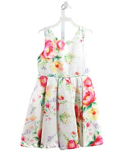 ABEL & LULA  MULTI-COLOR  FLORAL  DRESS