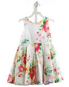 ABEL & LULA  MULTI-COLOR  FLORAL  PARTY DRESS