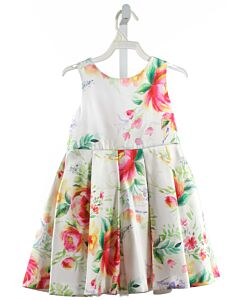 ABEL & LULA  MULTI-COLOR  FLORAL  PARTY DRESS