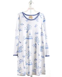 THE BEAUFORT BONNET COMPANY  BLUE  FLORAL  KNIT DRESS