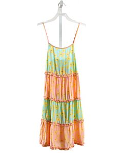 JOYOUS AND FREE  MULTI-COLOR  FLORAL  DRESS