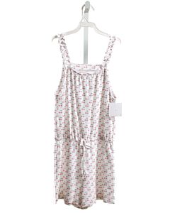 JAMES & LOTTIE  WHITE  PRINT  KNIT ROMPER