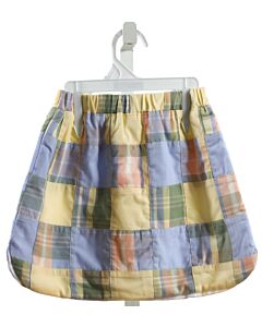 THE BEAUFORT BONNET COMPANY  YELLOW  MADRAS  SKIRT