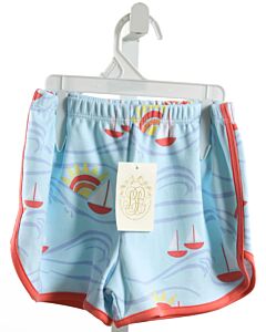 THE BEAUFORT BONNET COMPANY  LT BLUE KNIT   SHORTS