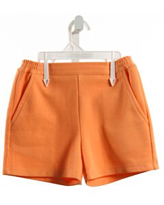 BISBY BY LITTLE ENGLISH  ORANGE PIQUE   SHORTS