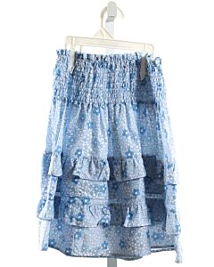 JAMES & LOTTIE  LT BLUE  FLORAL  SKIRT