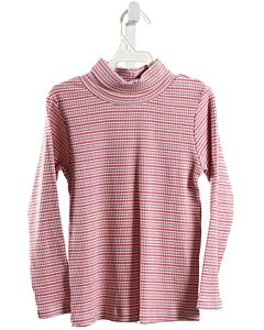 BISBY BY LITTLE ENGLISH  PURPLE  STRIPED  KNIT LS SHIRT