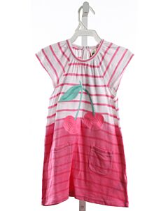 HATLEY  PINK KNIT STRIPED  DRESS