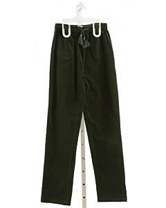 BISBY BY LITTLE ENGLISH  GREEN VELOUR   PANTS