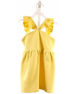 BISBY BY LITTLE ENGLISH  YELLOW PIQUE   SLEEVELESS SHIRT