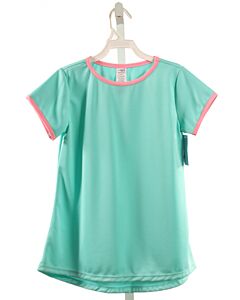 SET BY LULLABY SET  AQUA    KNIT SS SHIRT