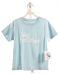 MUSTARD & KETCHUP KIDS  LT BLUE  PRINT  T-SHIRT