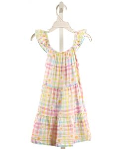 ANGEL DEAR  MULTI-COLOR  PLAID  DRESS