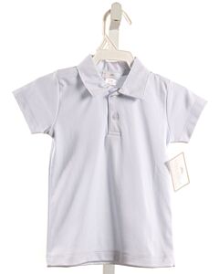 BABY BLISS  LT BLUE    KNIT SS SHIRT