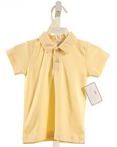 BABY BLISS  YELLOW    KNIT SS SHIRT