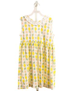 MARCO & LIZZY  YELLOW  PRINT  KNIT DRESS