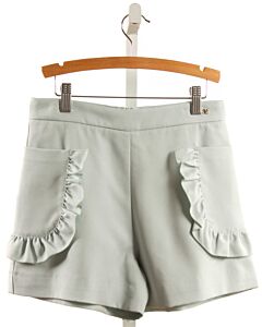 ABEL & LULA  MINT    SHORTS WITH RUFFLE