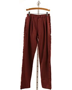 MINYMO  MAROON    PANTS WITH RUFFLE