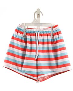 JAMES & LOTTIE  MULTI-COLOR  STRIPED  SWIM TRUNKS