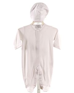 THE PROPER PEONY  WHITE   EMBROIDERED LAYETTE WITH PICOT STITCHING