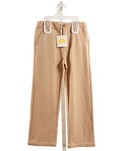 THE YELLOW LAMB  KHAKI KNIT   PANTS