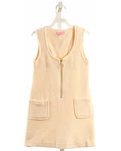 BISBY BY LITTLE ENGLISH  CREAM    KNIT DRESS