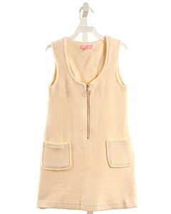 BISBY BY LITTLE ENGLISH  CREAM    KNIT DRESS