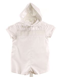 MOM & ME  WHITE   SMOCKED LAYETTE